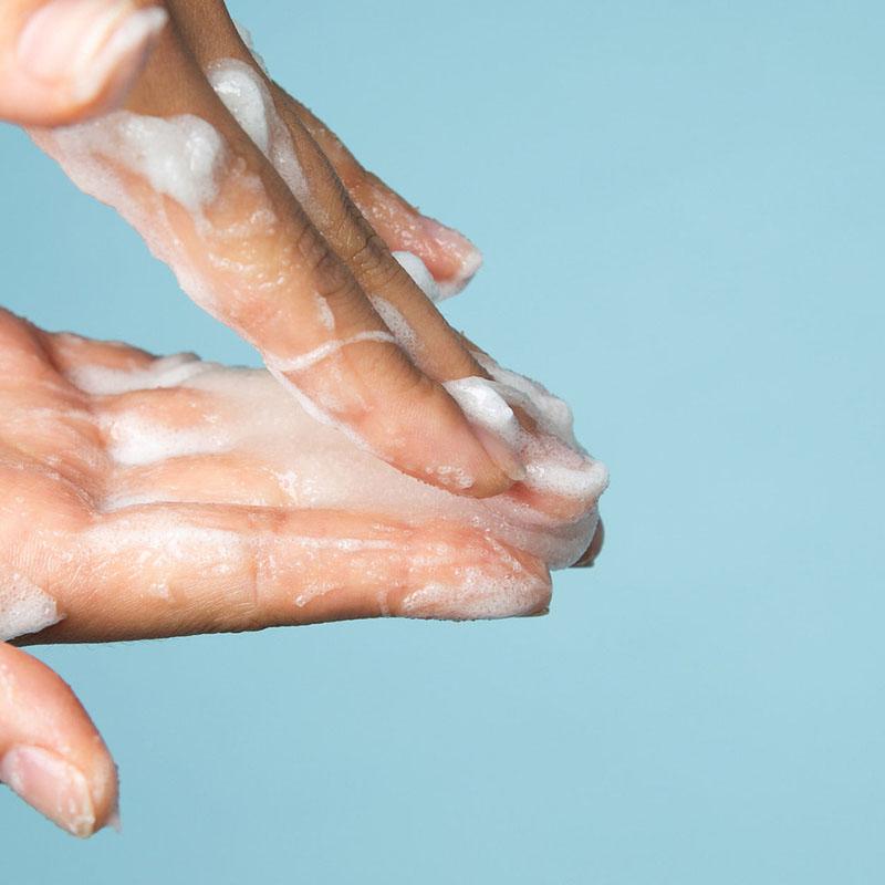 Aromatica Rosemary Scalp Scrub- texture close up