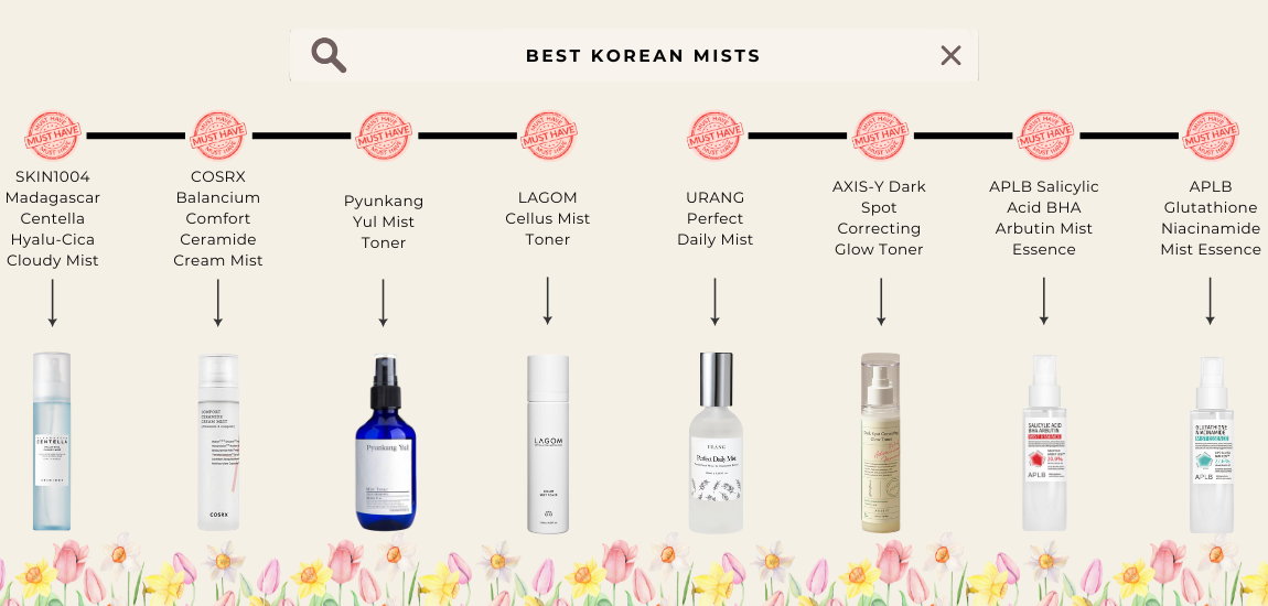 Best Korean Mists