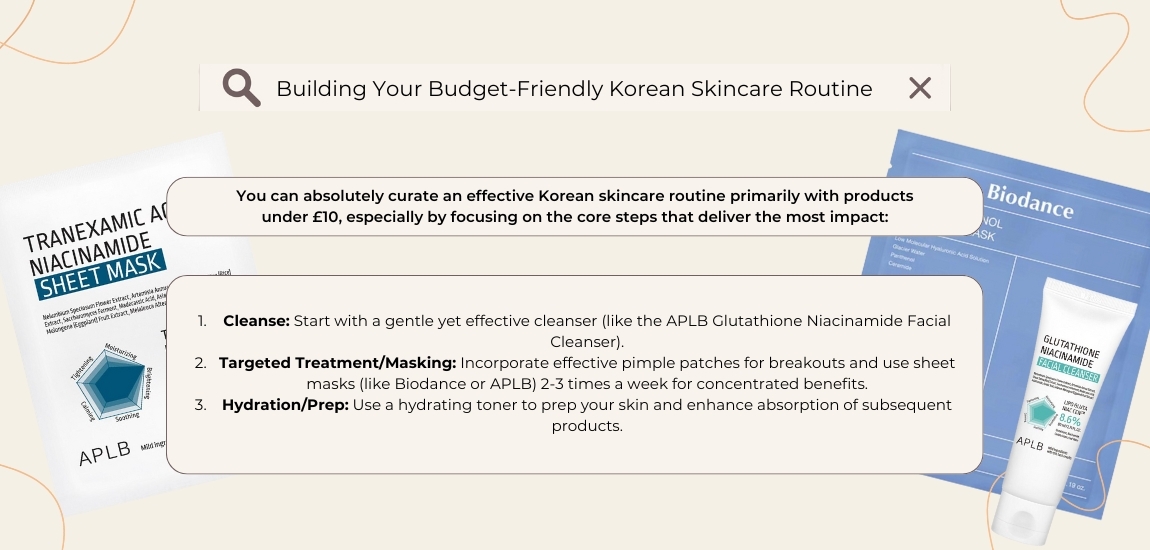 Building Your Budget-Friendly Korean Skincare Routine