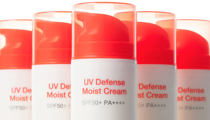 By Wishtrend UV Defense Moist Cream; Korean hybrid cosmetic
