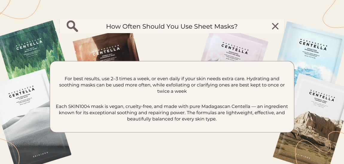 How Often Should You Use Sheet Masks?