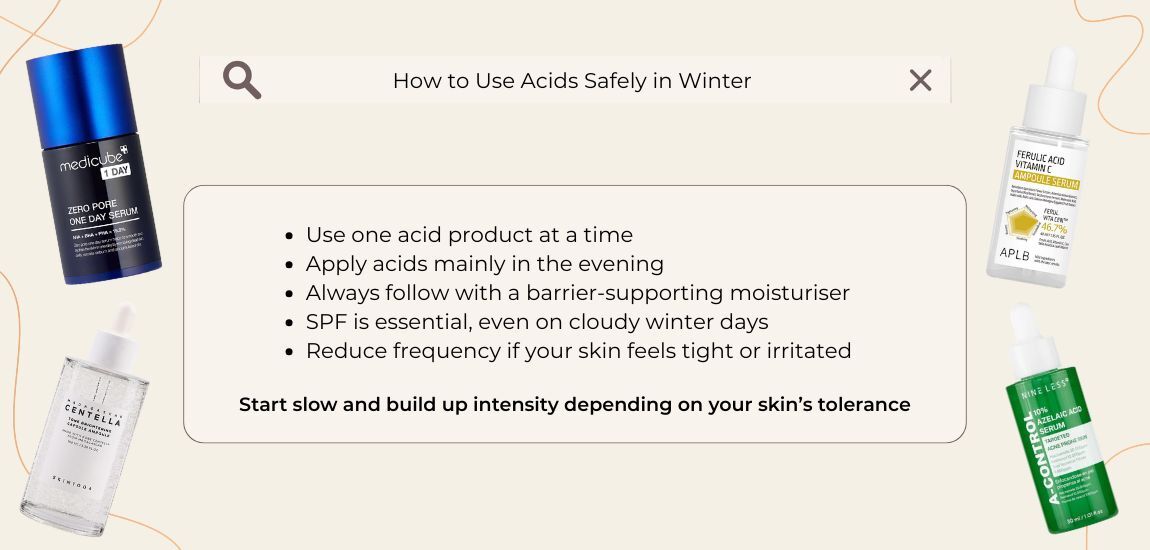How to Use Acids Safely in Winter 