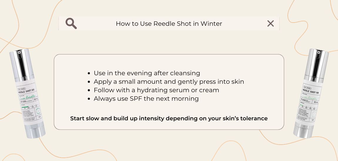 How to Use Reedle Shot in Winter
