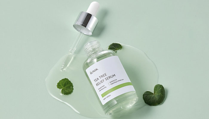 iUNIK Tea Tree Relief Serum (50ml); Korean skin serum