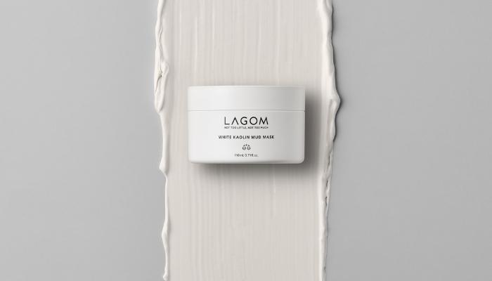 Lagom white kaolin mud mask