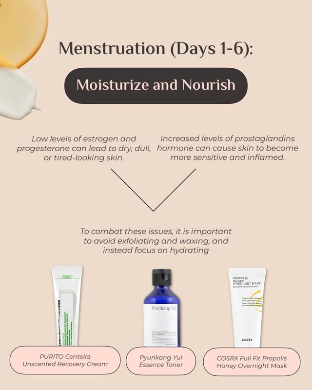 Cycle Your Way to Flawless Skin: Adjusting Your Skincare to Your Menstrual  Cycle - SKINSIDER