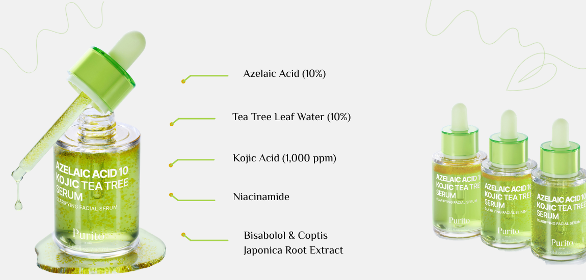 azelaic acid serum ingredients
