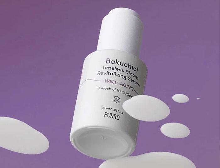 PURITO Bakuchiol Timeless Bloom Revitalizing Serum 