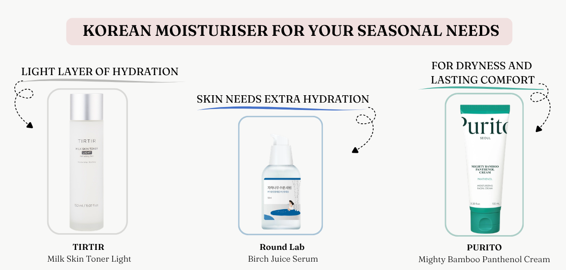 Korean moisturiser for your seasonal needs Korean moisturiser for your seasonal needs